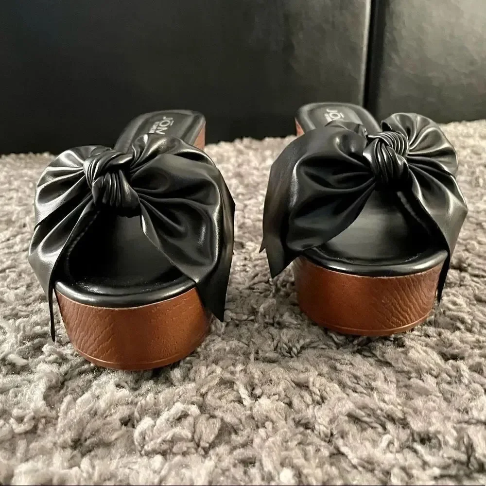 NIB Platform Bow Heels